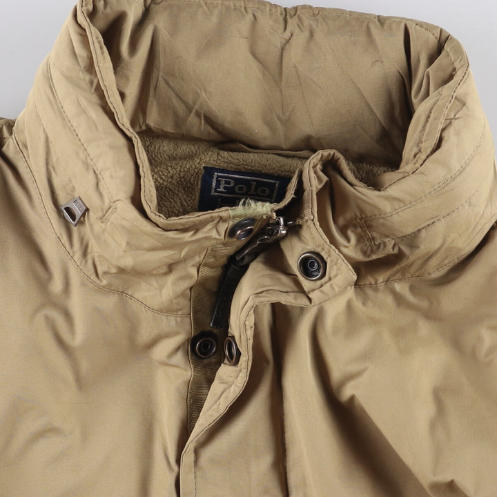 Ralph Lauren POLO by Ralph Lauren padded jacket puffer jacket men's XL size polyester Beige type Vintage Second Hand
