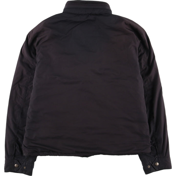 Ralph Lauren POLO by Ralph Lauren padded puffer jacket, men's size L polyester black type Vintage Second Hand