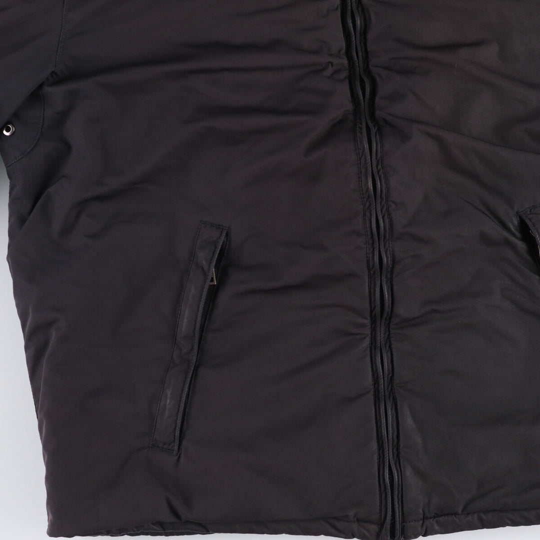 Ralph Lauren POLO by Ralph Lauren padded puffer jacket, men's size L polyester black type Vintage Second Hand