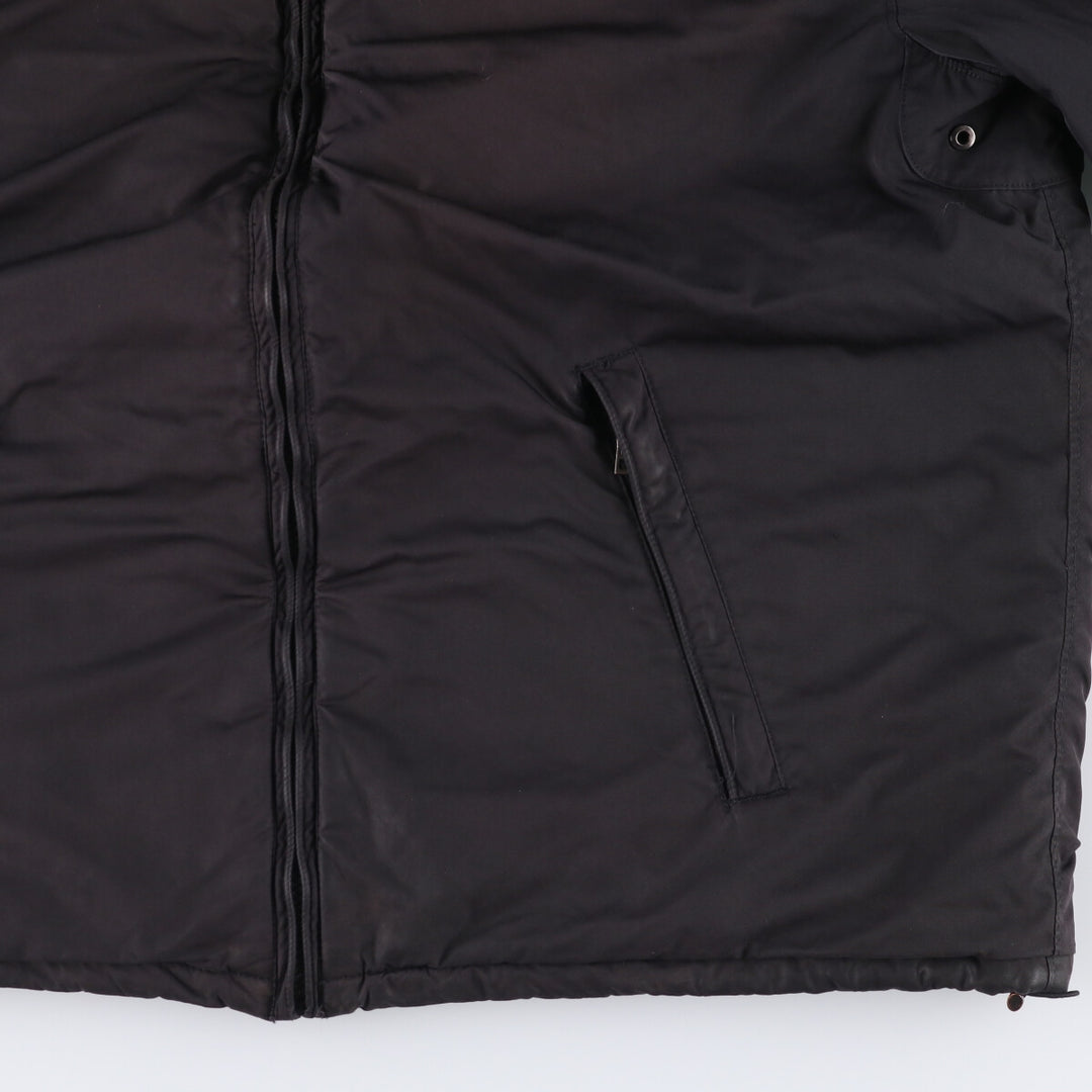 Ralph Lauren POLO by Ralph Lauren padded puffer jacket, men's size L polyester black type Vintage Second Hand