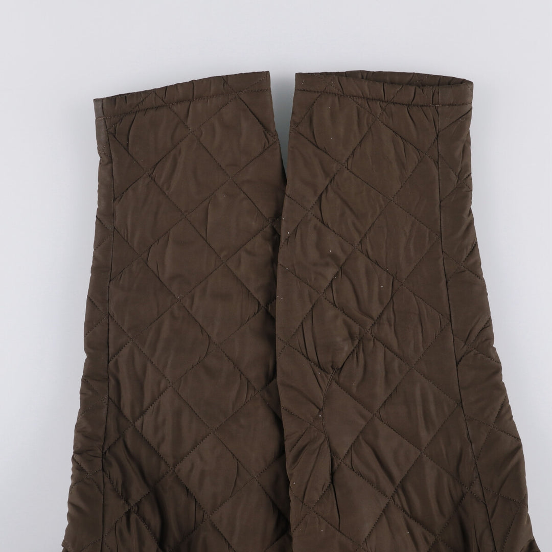 2000s~ Barbour SPORTSQUILT Chelsea Sport Quilt 3 Warrant Padded Quilted Jacket, Men's XL polyester Khaki type brown Vintage Second Hand