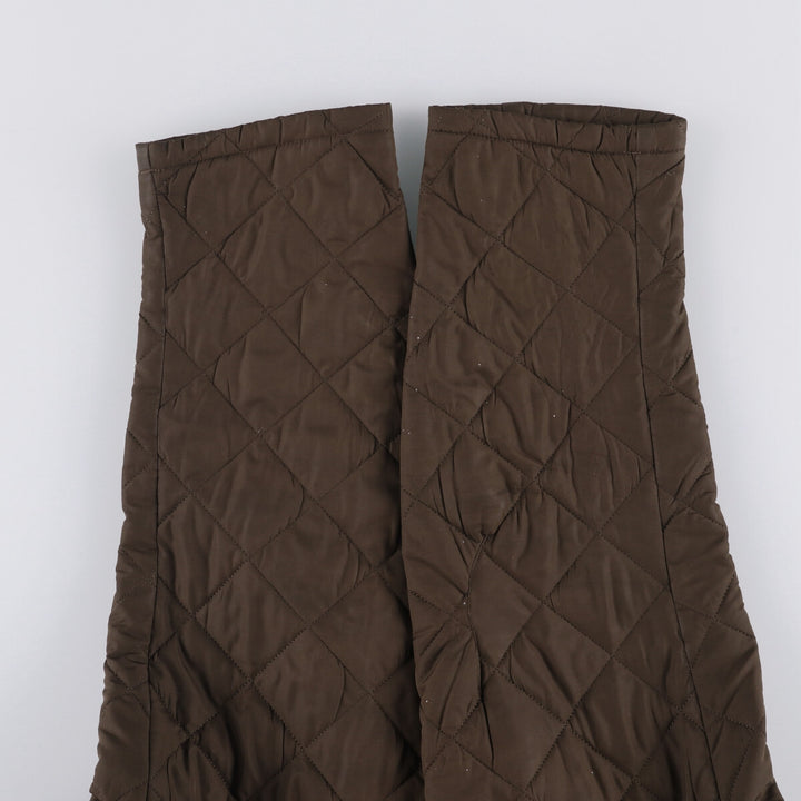 2000s~ Barbour SPORTSQUILT Chelsea Sport Quilt 3 Warrant Padded Quilted Jacket, Men's XL polyester Khaki type brown Vintage Second Hand