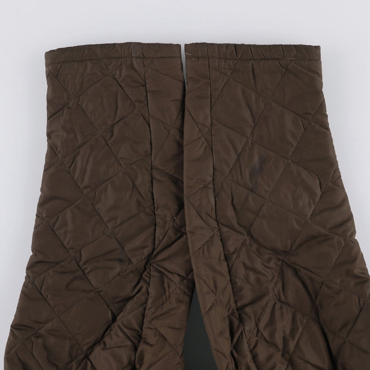 2000s~ Barbour SPORTSQUILT Chelsea Sport Quilt 3 Warrant Padded Quilted Jacket, Men's XL polyester Khaki type brown Vintage Second Hand