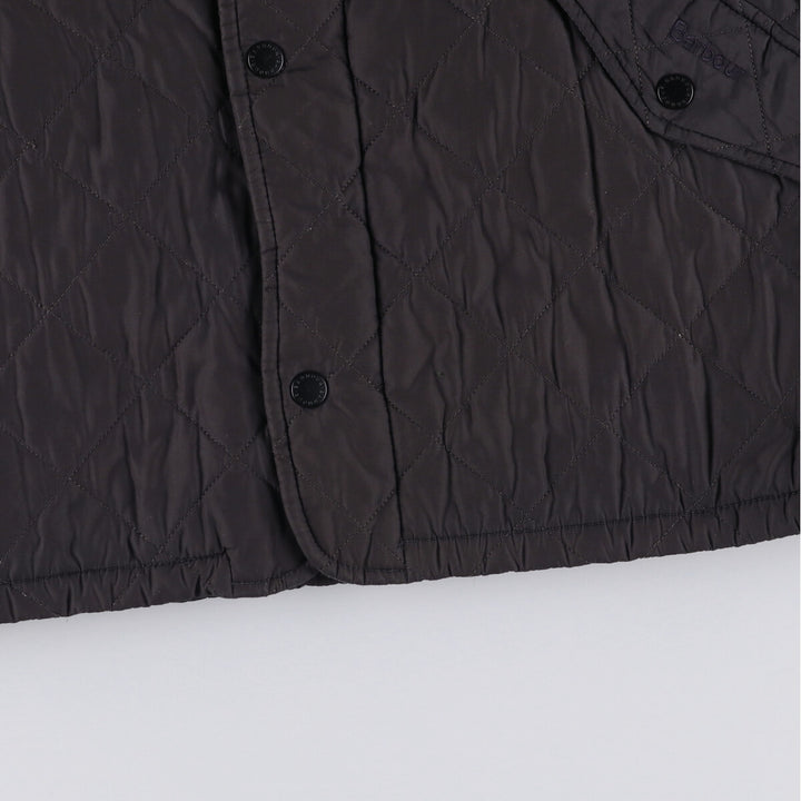 2000s~ Barbour Chelsea Sport Quilted Jacket, 3 Warrant, Men's XL polyester black type Vintage Second Hand