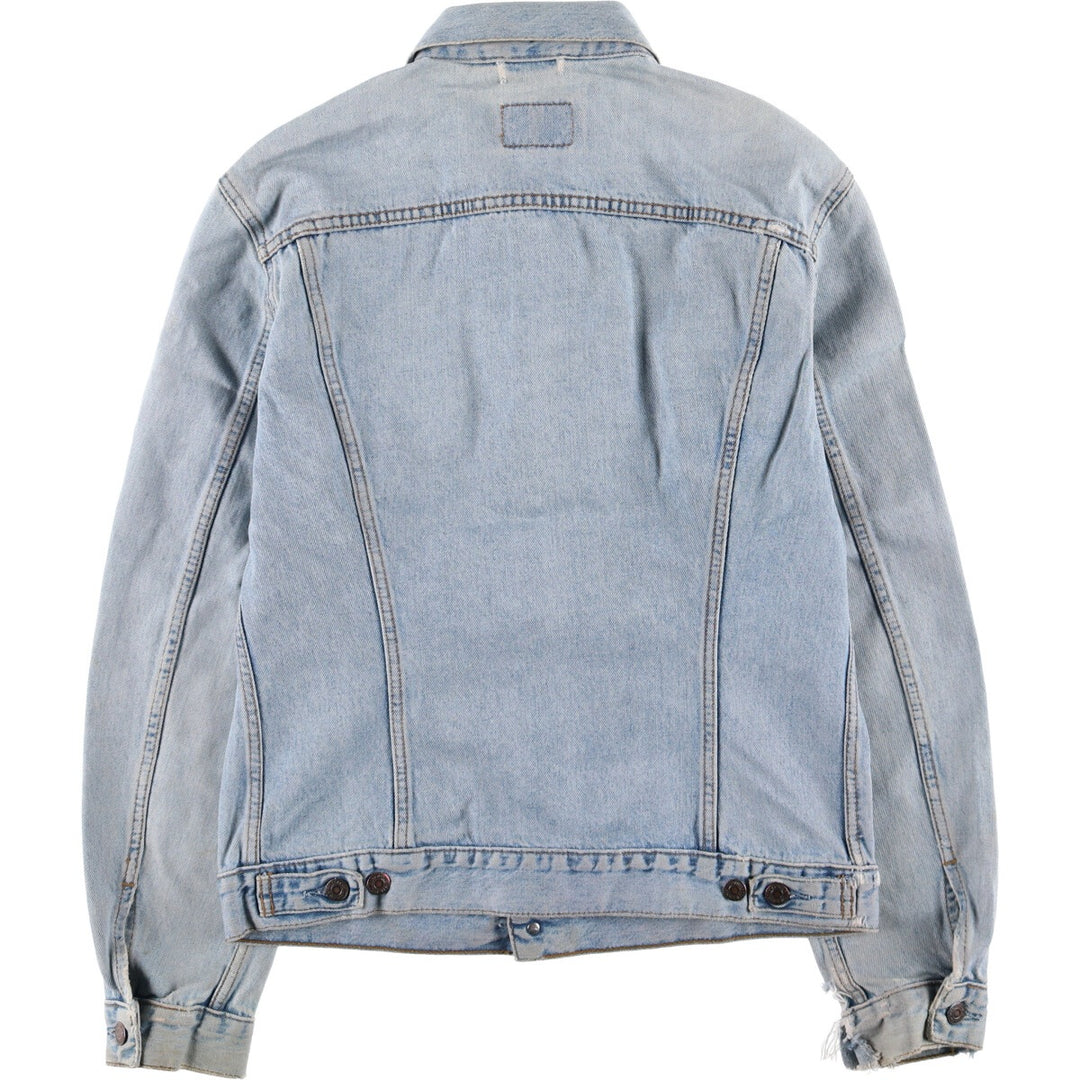 90'S Levi's 70500-0482 Denim Jacket, Men's Size L, Vintage cotton blue type Vintage Second Hand