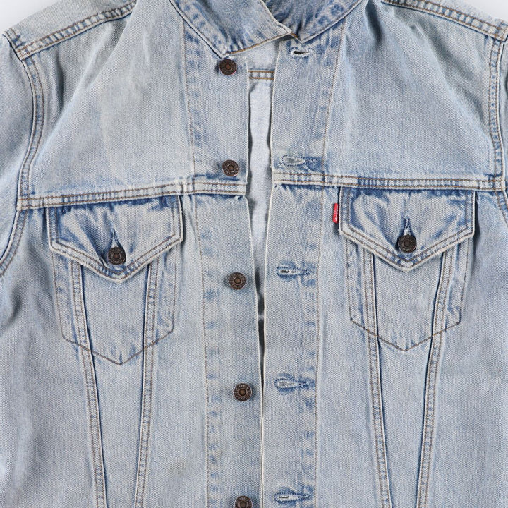 90'S Levi's 70500-0482 Denim Jacket, Men's Size L, Vintage cotton blue type Vintage Second Hand