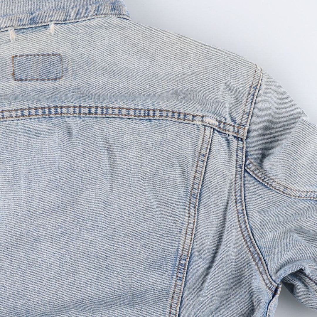 90'S Levi's 70500-0482 Denim Jacket, Men's Size L, Vintage cotton blue type Vintage Second Hand