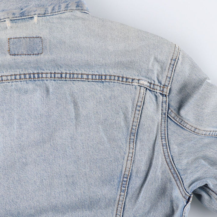 90'S Levi's 70500-0482 Denim Jacket, Men's Size L, Vintage cotton blue type Vintage Second Hand