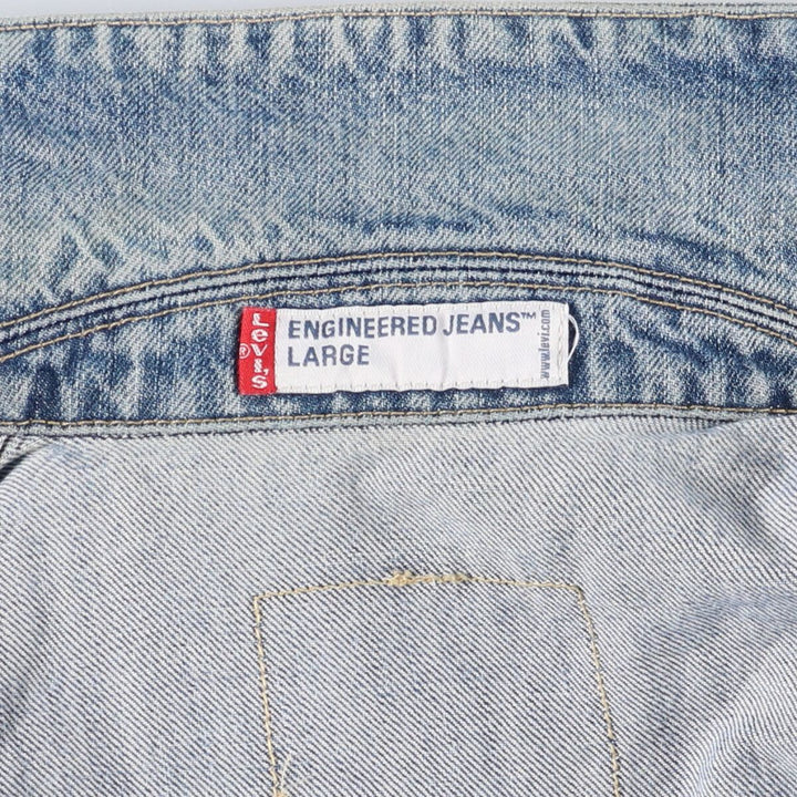 2000'S Levi's ENGINEERED 70100-0836 Euro Model Denim Jacket, Men's Size L cotton blue type Vintage Second Hand