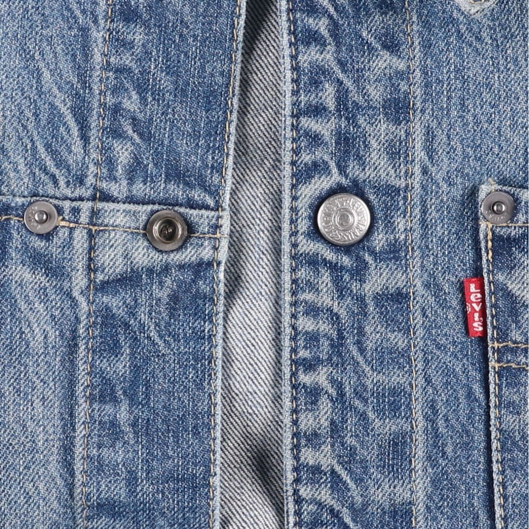 2000'S Levi's ENGINEERED 70100-0836 Euro Model Denim Jacket, Men's Size L cotton blue type Vintage Second Hand
