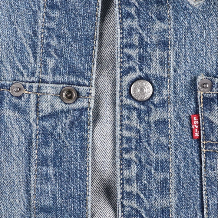 2000'S Levi's ENGINEERED 70100-0836 Euro Model Denim Jacket, Men's Size L cotton blue type Vintage Second Hand