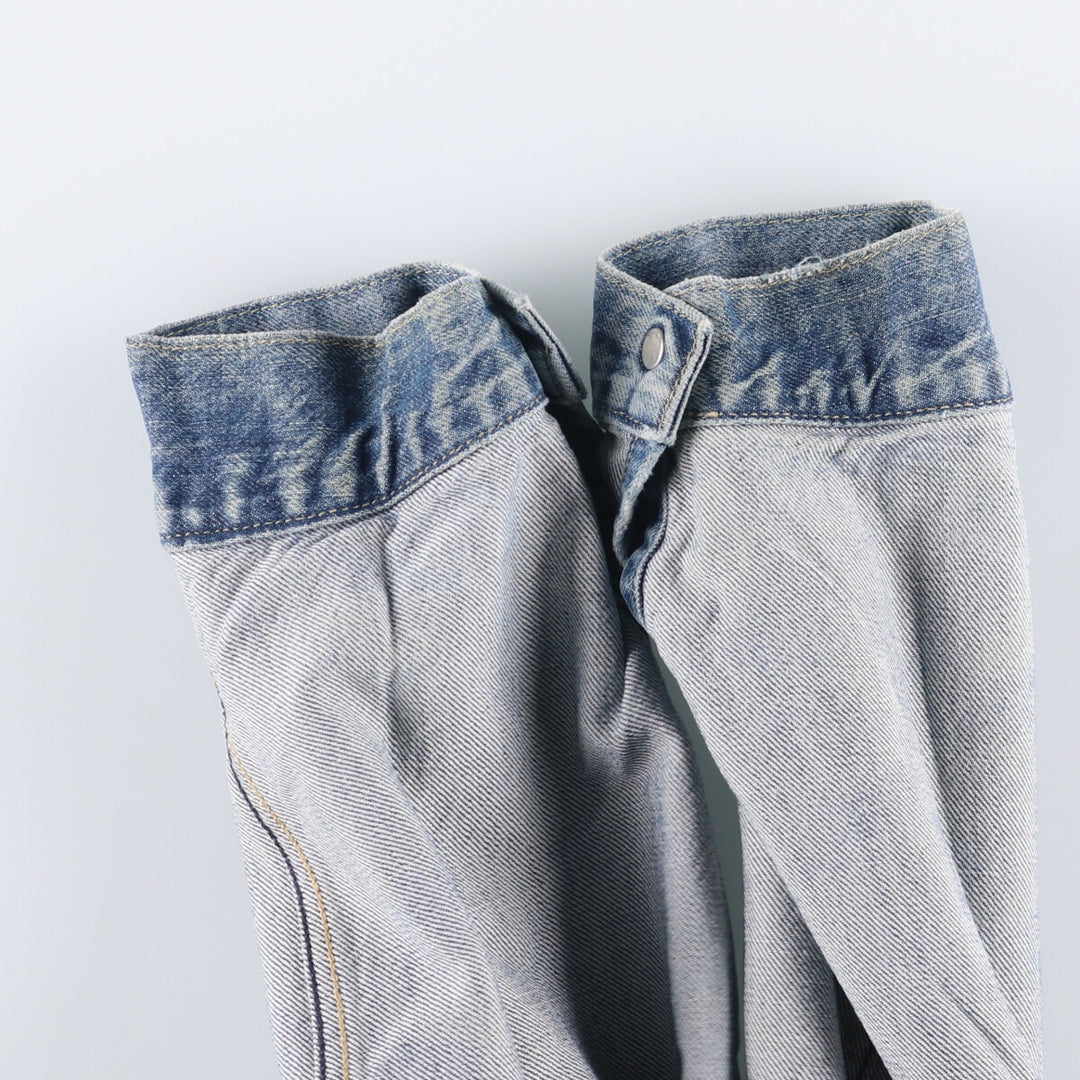 2000'S Levi's ENGINEERED 70100-0836 Euro Model Denim Jacket, Men's Size L cotton blue type Vintage Second Hand