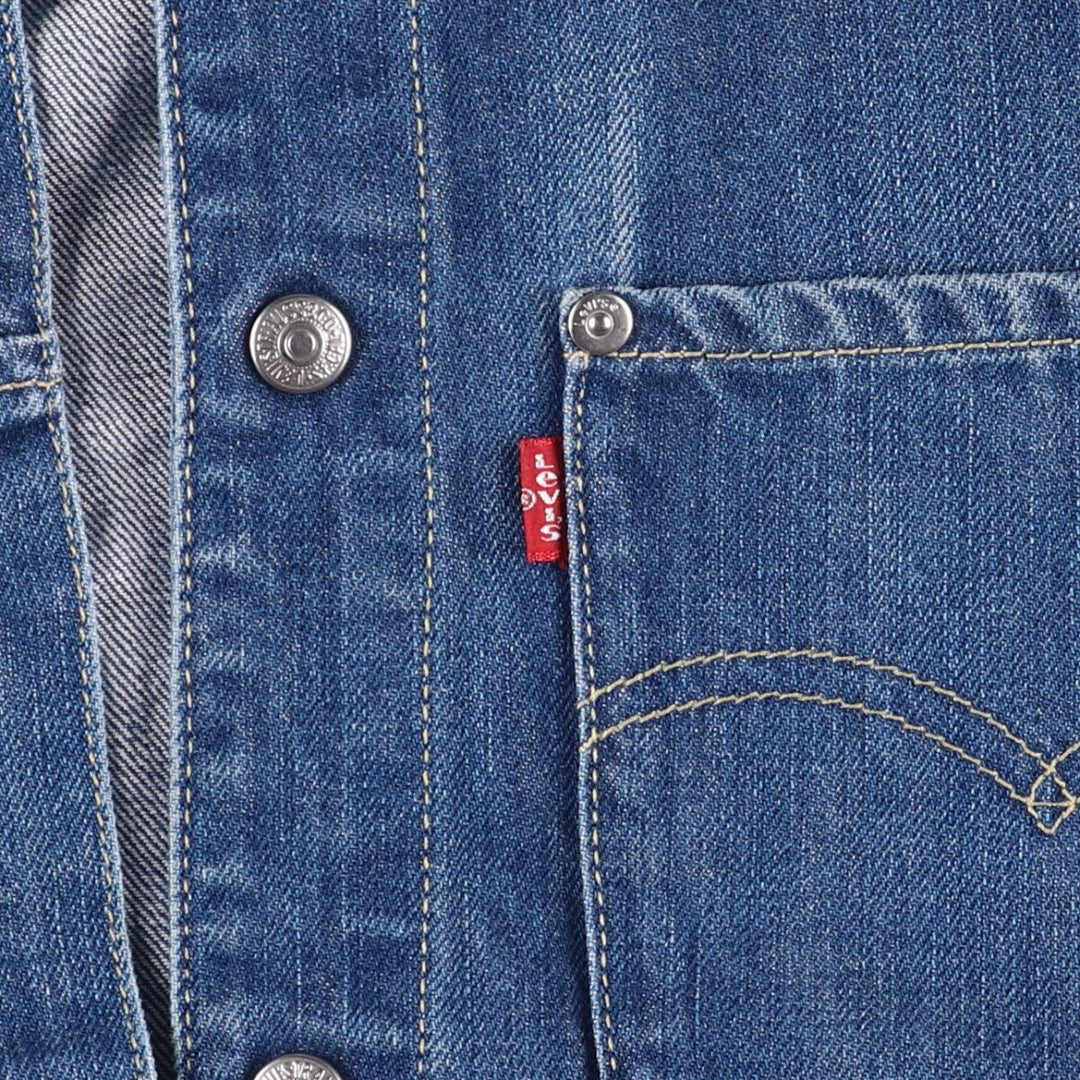 2000'S Levi's ENGINEERED 70100-0843 Euro Model Denim Jacket, Men's Size L cotton blue type Vintage Second Hand