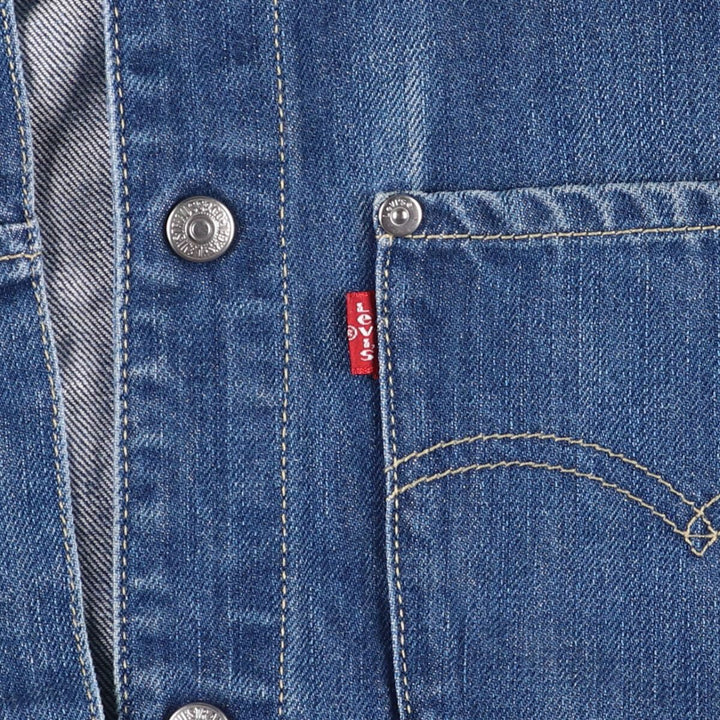 2000'S Levi's ENGINEERED 70100-0843 Euro Model Denim Jacket, Men's Size L cotton blue type Vintage Second Hand