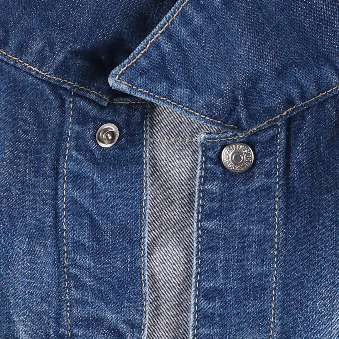 2000'S Levi's ENGINEERED 70100-0843 Euro Model Denim Jacket, Men's Size L cotton blue type Vintage Second Hand