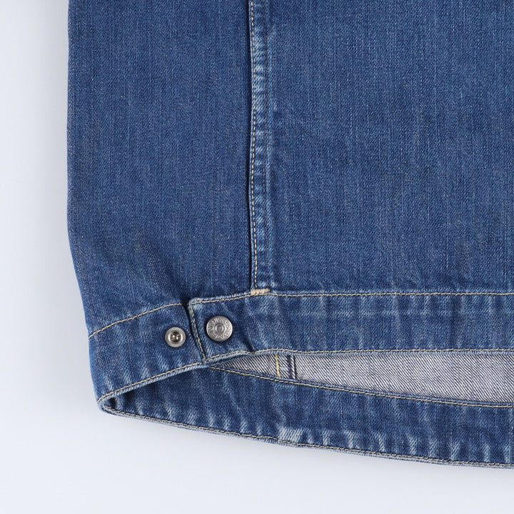 2000'S Levi's ENGINEERED 70100-0843 Euro Model Denim Jacket, Men's Size L cotton blue type Vintage Second Hand