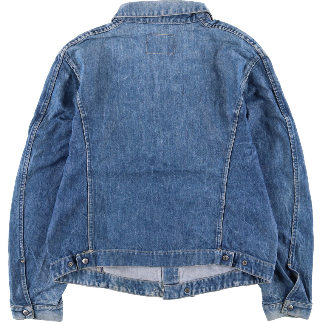 Levi's ENGINEERED 70100-0835 Euro Model Denim Jacket, Men's Size XL cotton blue type Vintage Second Hand