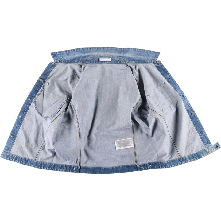 Levi's ENGINEERED 70100-0835 Euro Model Denim Jacket, Men's Size XL cotton blue type Vintage Second Hand