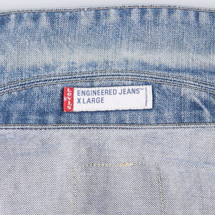 Levi's ENGINEERED 70100-0835 Euro Model Denim Jacket, Men's Size XL cotton blue type Vintage Second Hand