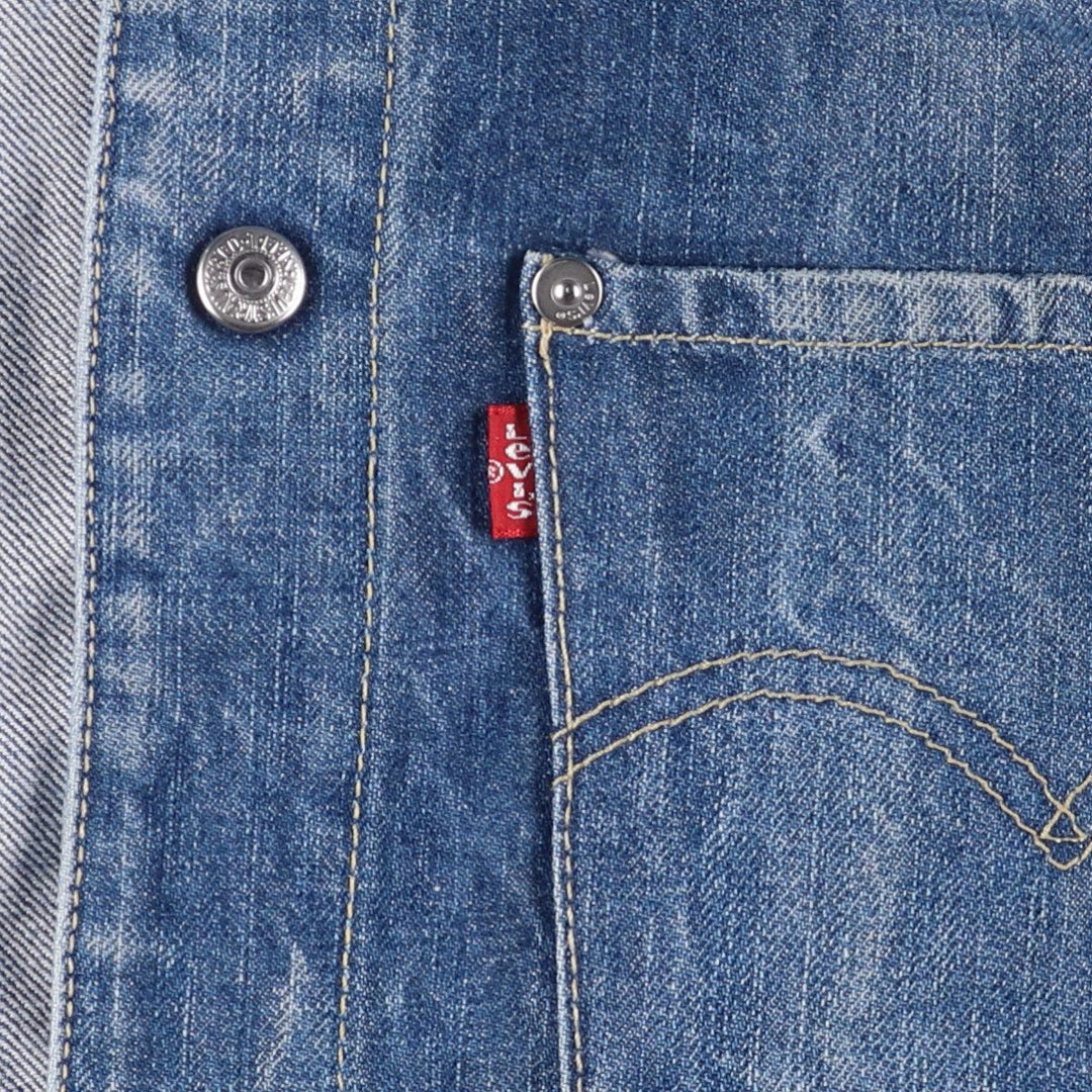 Levi's ENGINEERED 70100-0835 Euro Model Denim Jacket, Men's Size XL cotton blue type Vintage Second Hand