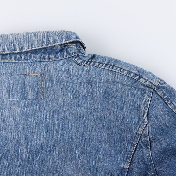 Levi's ENGINEERED 70100-0835 Euro Model Denim Jacket, Men's Size XL cotton blue type Vintage Second Hand