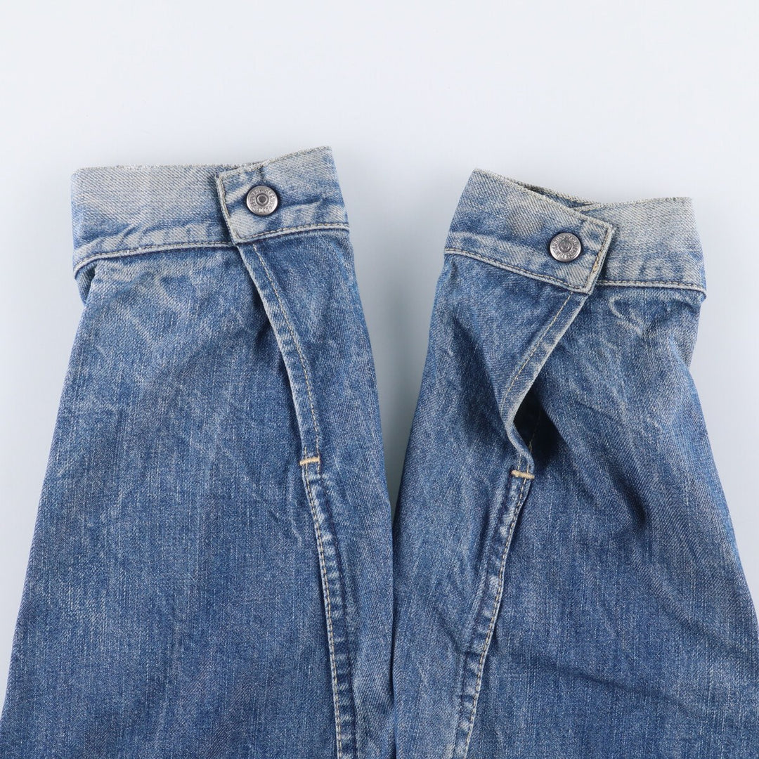 Levi's ENGINEERED 70100-0835 Euro Model Denim Jacket, Men's Size XL cotton blue type Vintage Second Hand