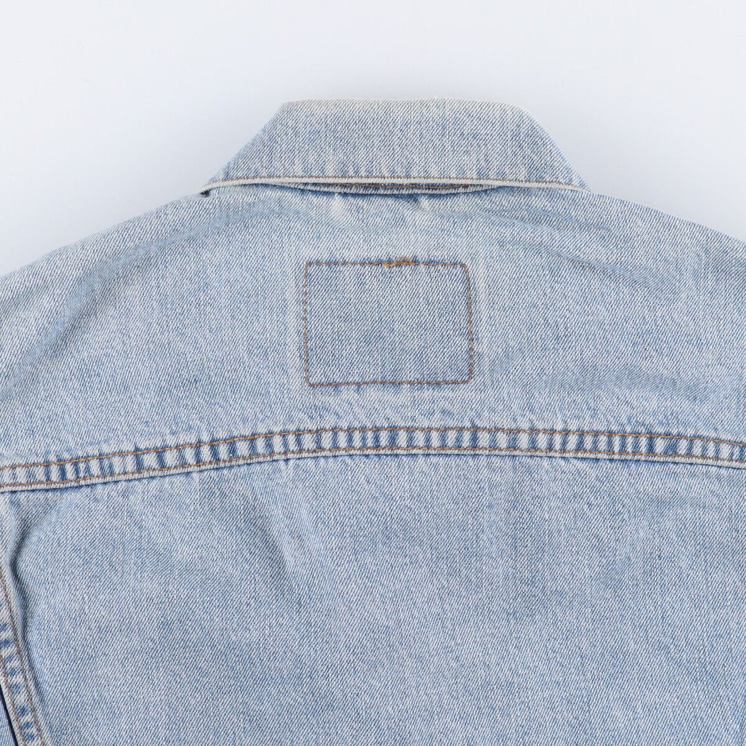 90'S Levi's 70503-0482 denim jacket, denim jacket, men's size L, vintage cotton blue type Vintage Second Hand