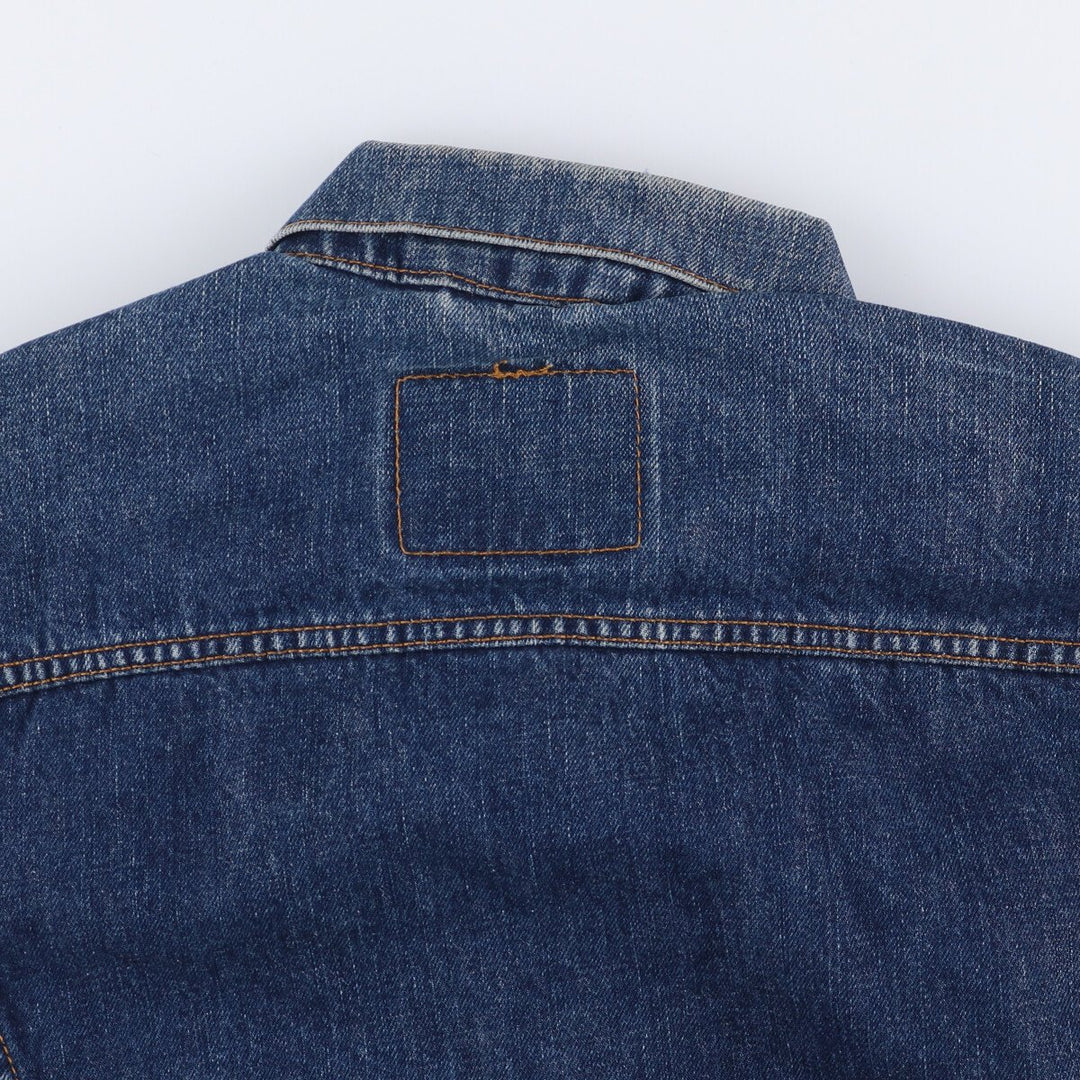 90'S Levi's 70503-0419 Denim Jacket, Men's Size XL, Vintage cotton blue type Vintage Second Hand