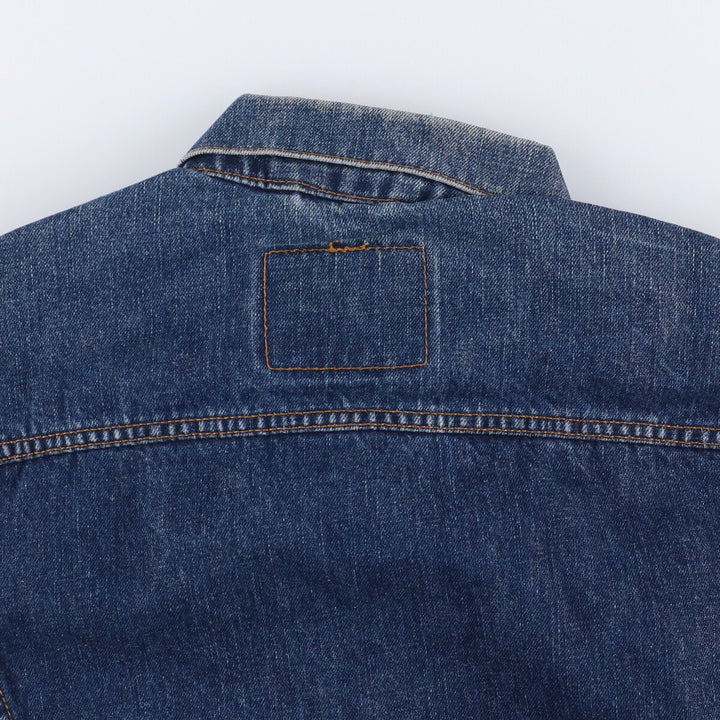 90'S Levi's 70503-0419 Denim Jacket, Men's Size XL, Vintage cotton blue type Vintage Second Hand
