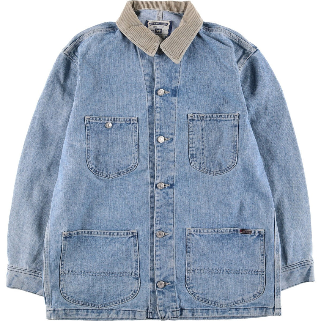Vintage Lee denim coverall from the 90'S to 00s, size M, men's. cotton blue type Vintage Second Hand