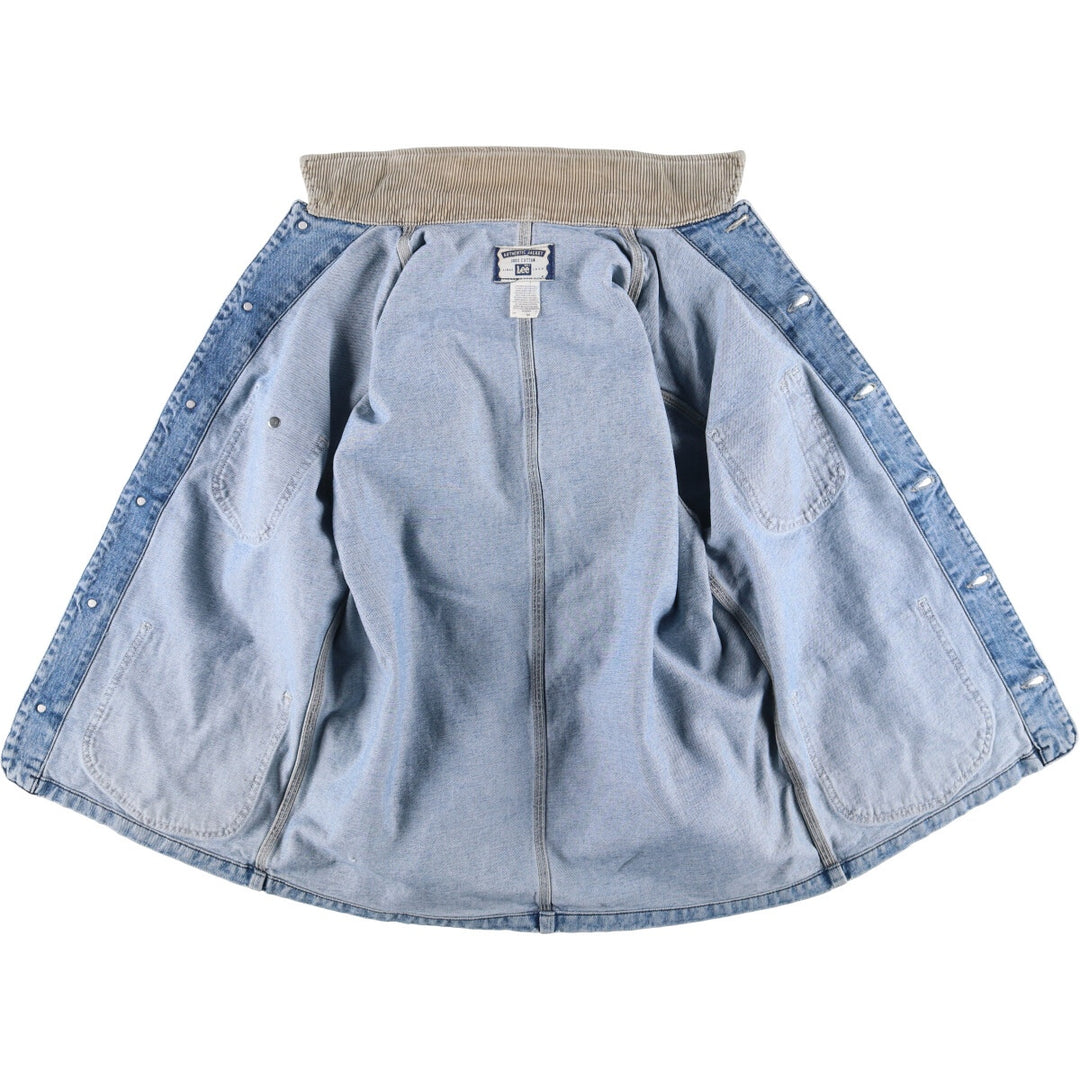 Vintage Lee denim coverall from the 90'S to 00s, size M, men's. cotton blue type Vintage Second Hand