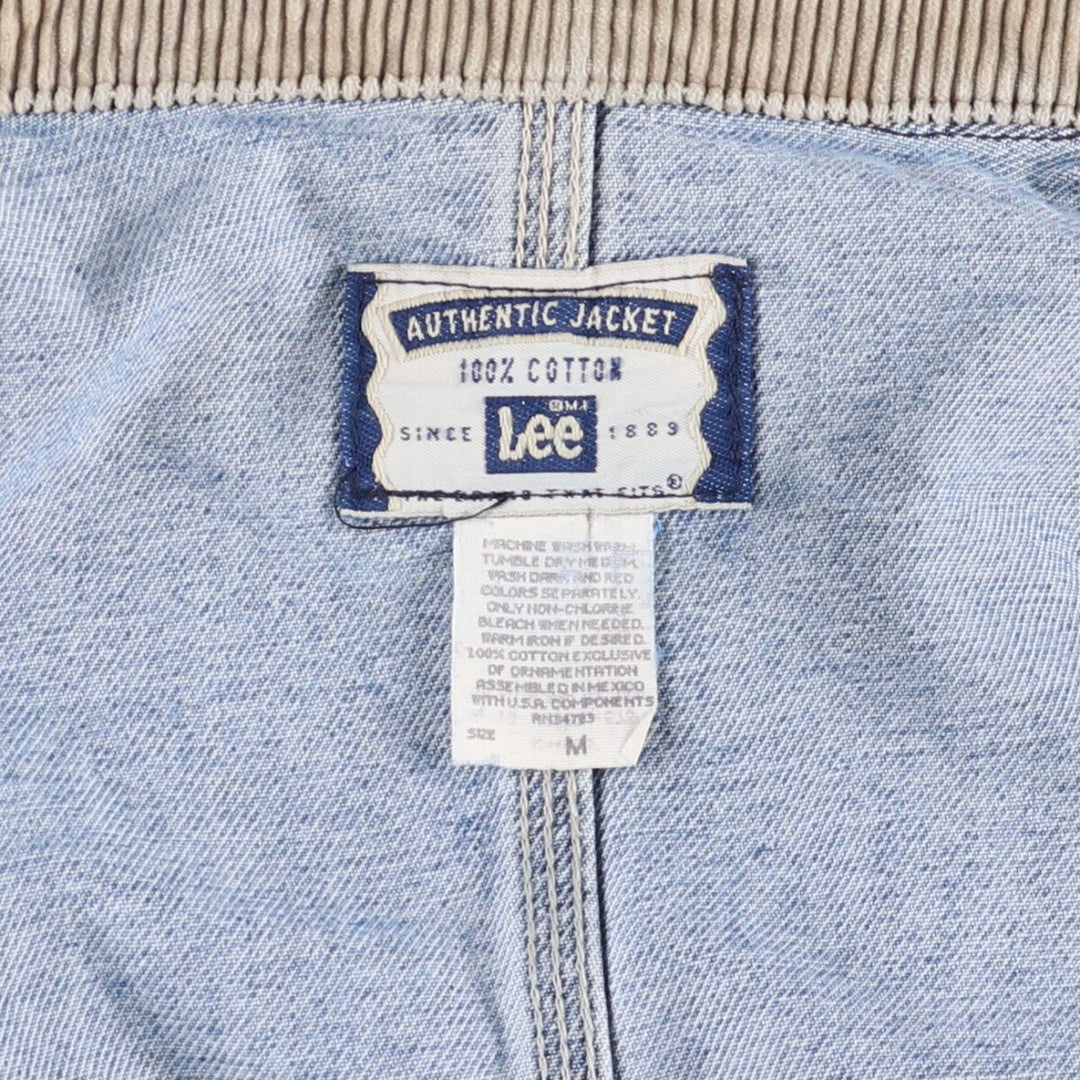 Vintage Lee denim coverall from the 90'S to 00s, size M, men's. cotton blue type Vintage Second Hand