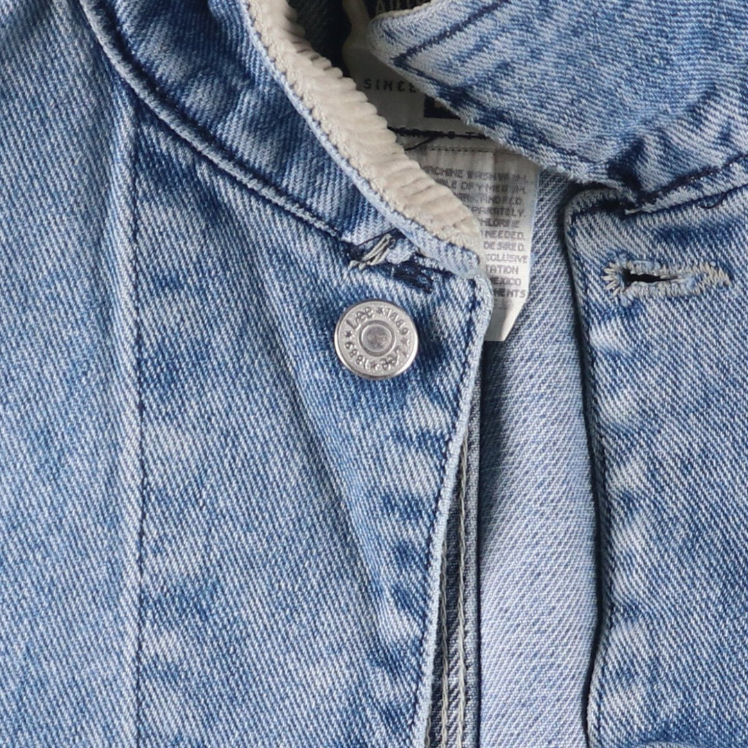 Vintage Lee denim coverall from the 90'S to 00s, size M, men's. cotton blue type Vintage Second Hand