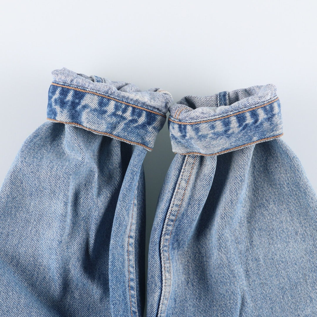 90'S Levi's 70503-0214 Euro Model Denim Jacket, Men's Size L, Vintage cotton blue type Vintage Second Hand