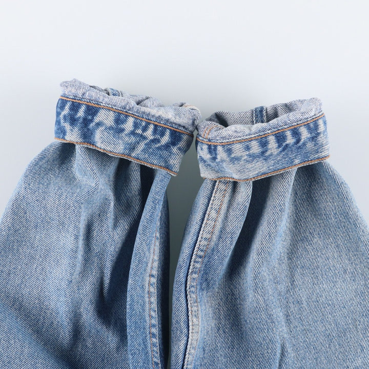 90'S Levi's 70503-0214 Euro Model Denim Jacket, Men's Size L, Vintage cotton blue type Vintage Second Hand