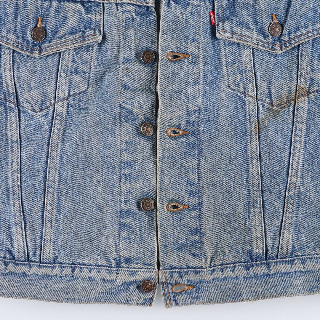 90'S Levi's 70598-4891 denim jacket, made in the USA, men's size M, vintage cotton blue type Vintage Second Hand