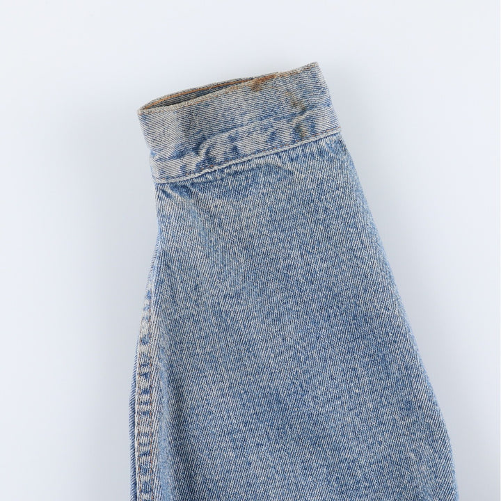90'S Levi's 70598-4891 denim jacket, made in the USA, men's size M, vintage cotton blue type Vintage Second Hand