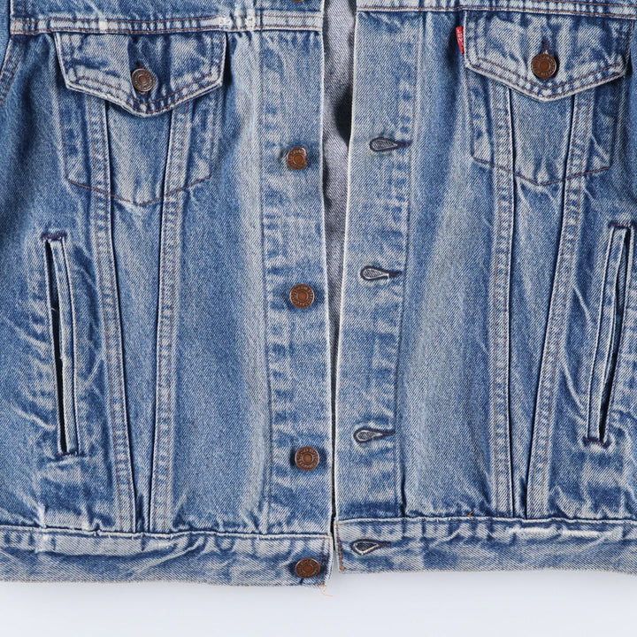 Vintage Levi's Euro Model Denim Jacket, Made in France, Men's Size Medium cotton blue type Vintage Second Hand