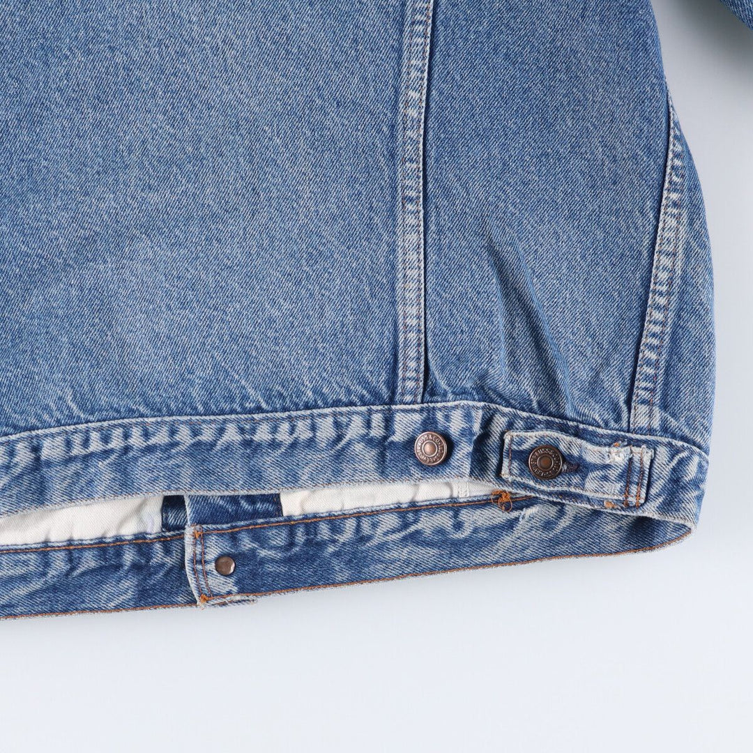 Vintage Levi's Euro Model Denim Jacket, Made in France, Men's Size Medium cotton blue type Vintage Second Hand