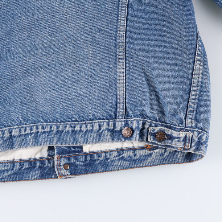 Vintage Levi's Euro Model Denim Jacket, Made in France, Men's Size Medium cotton blue type Vintage Second Hand