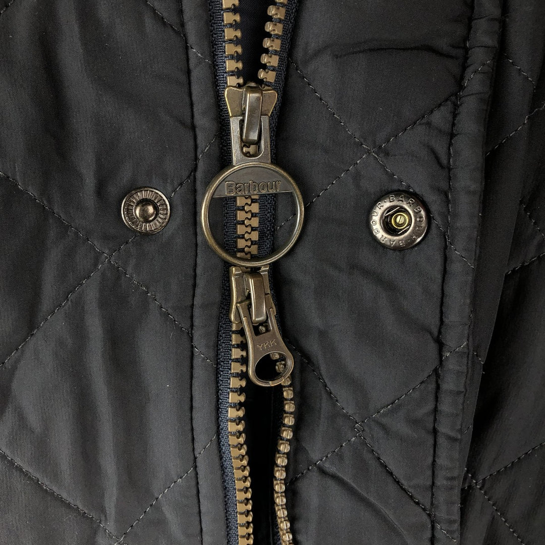 Barbour 3-Warrant Quilted Puffer Jacket, Men's XL polyester black type Vintage Second Hand