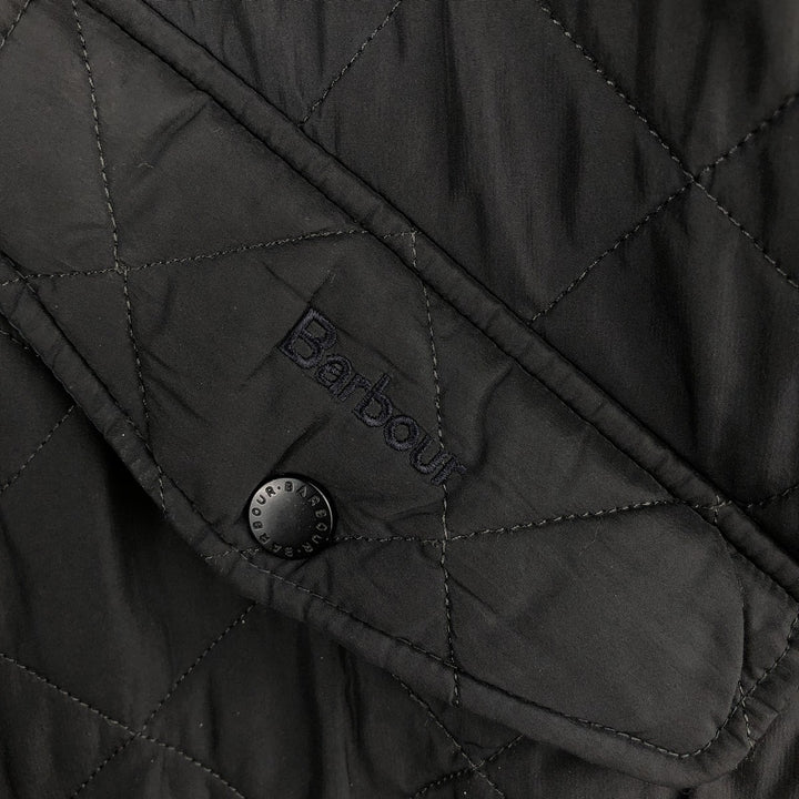 Barbour 3-Warrant Quilted Puffer Jacket, Men's XL polyester black type Vintage Second Hand