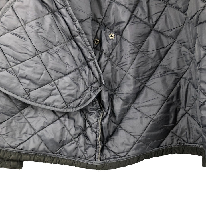 Barbour 3-Warrant Quilted Puffer Jacket, Men's XL polyester black type Vintage Second Hand