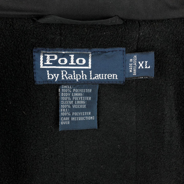 Ralph Lauren POLO by Ralph Lauren padded jacket puffer jacket men's XL size polyester black type Vintage Second Hand