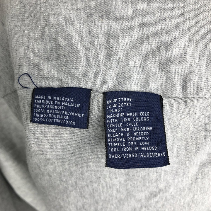 Vintage 90'S Tommy Hilfiger Coach Jacket, Men's Size L Nylon navy blue type Vintage Second Hand