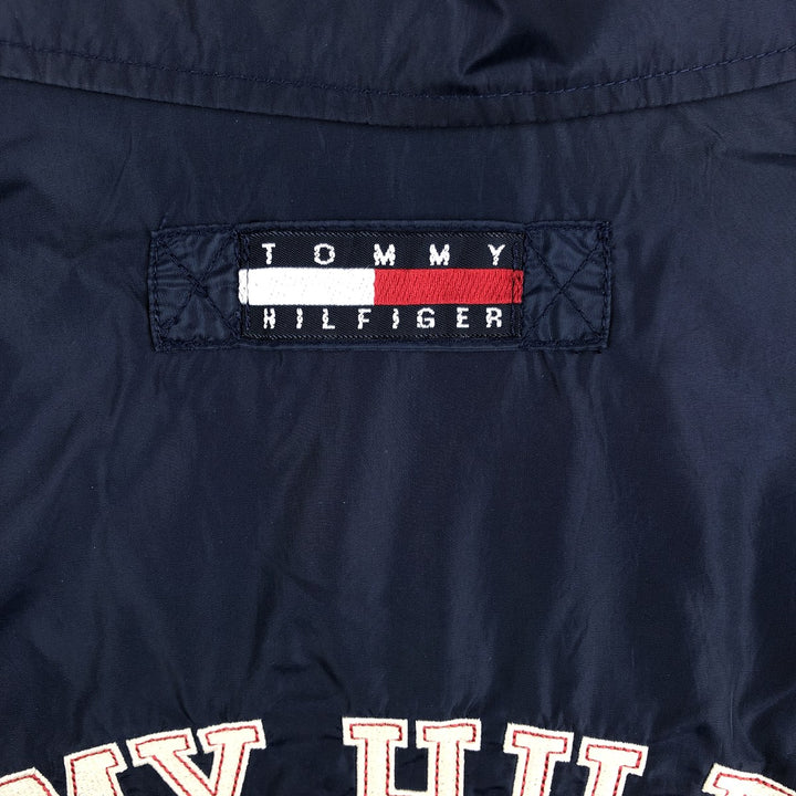 Vintage 90'S Tommy Hilfiger Coach Jacket, Men's Size L Nylon navy blue type Vintage Second Hand