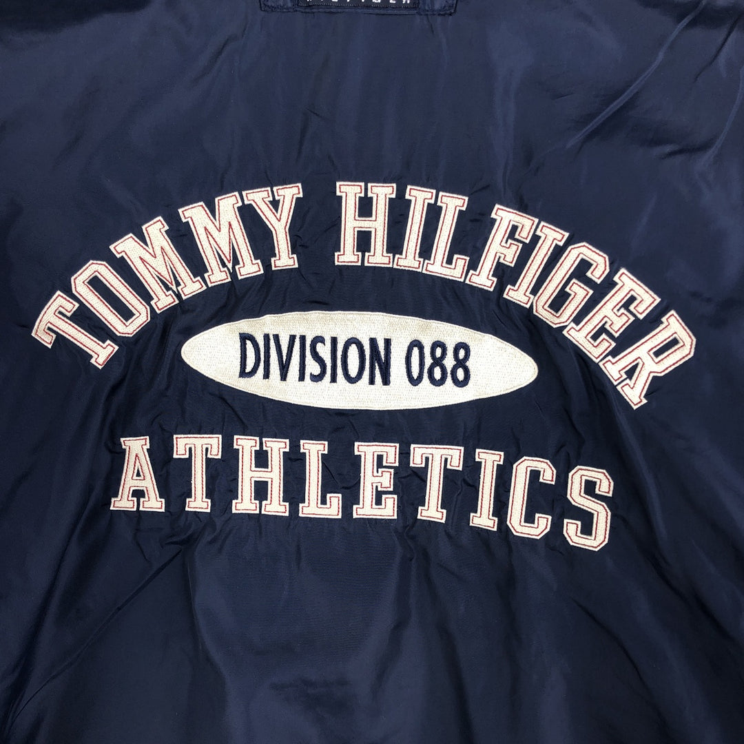 Vintage 90'S Tommy Hilfiger Coach Jacket, Men's Size L Nylon navy blue type Vintage Second Hand