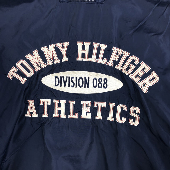 Vintage 90'S Tommy Hilfiger Coach Jacket, Men's Size L Nylon navy blue type Vintage Second Hand