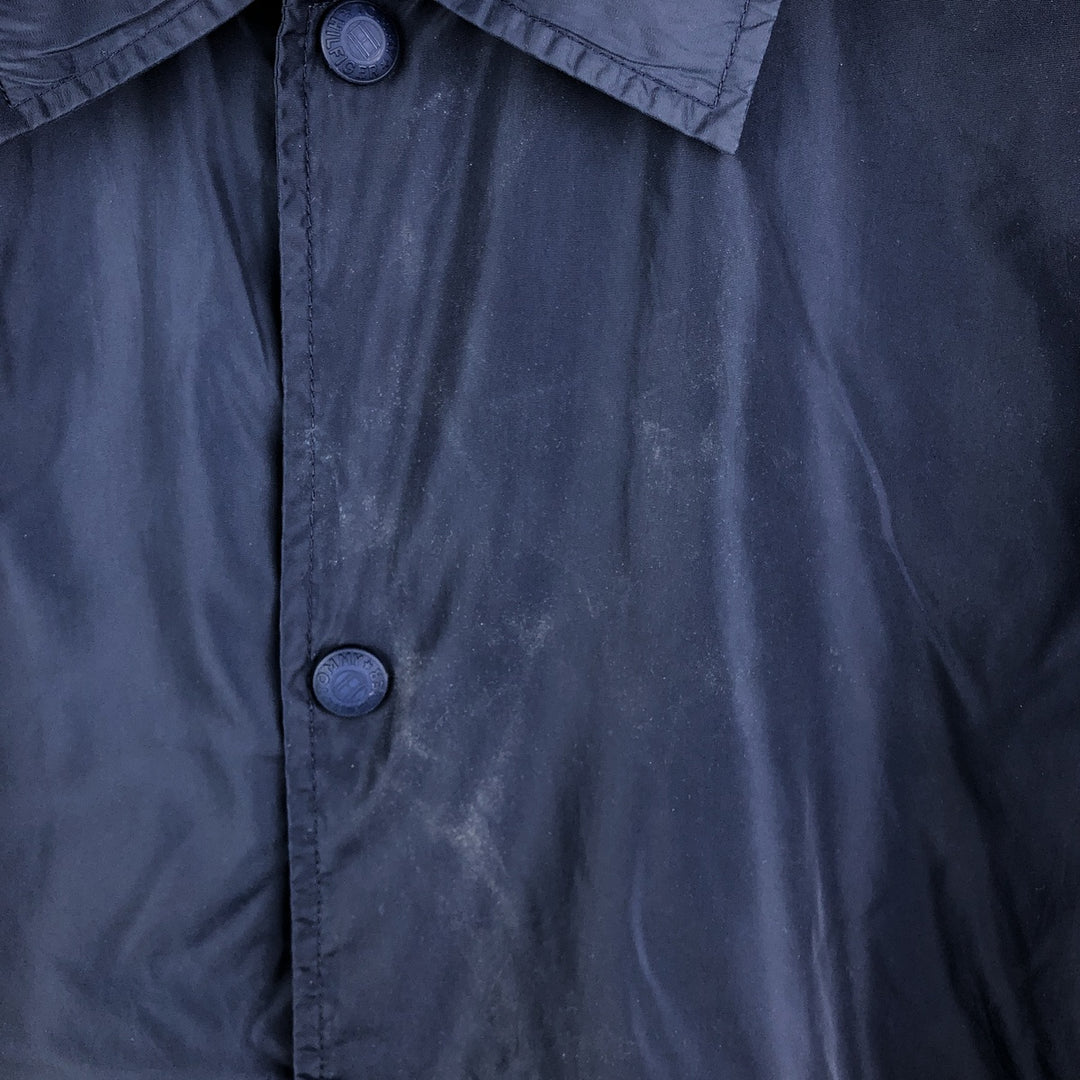 Vintage 90'S Tommy Hilfiger Coach Jacket, Men's Size L Nylon navy blue type Vintage Second Hand