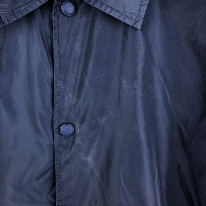 Vintage 90'S Tommy Hilfiger Coach Jacket, Men's Size L Nylon navy blue type Vintage Second Hand